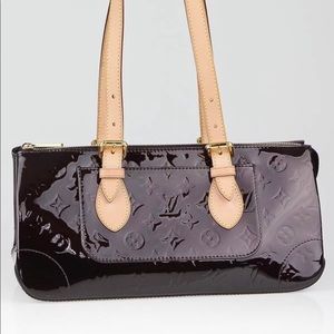 LOUIS VUITTON VERNIS ROSEWOOD AVENUE Handbag